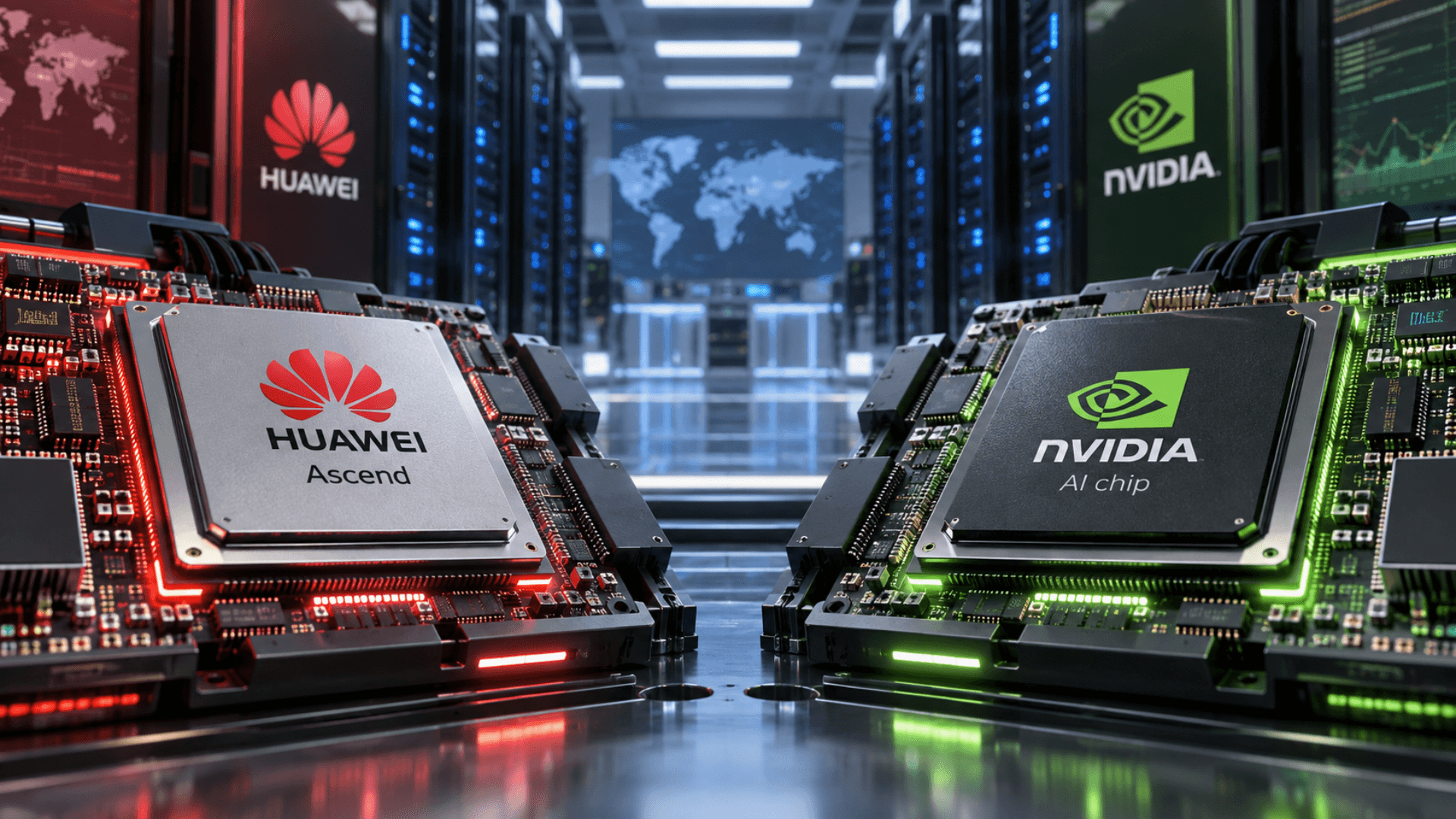 Huawei выпустит два новых ИИ-чипа в 2027 году на фоне усиления конкуренции с Nvidia